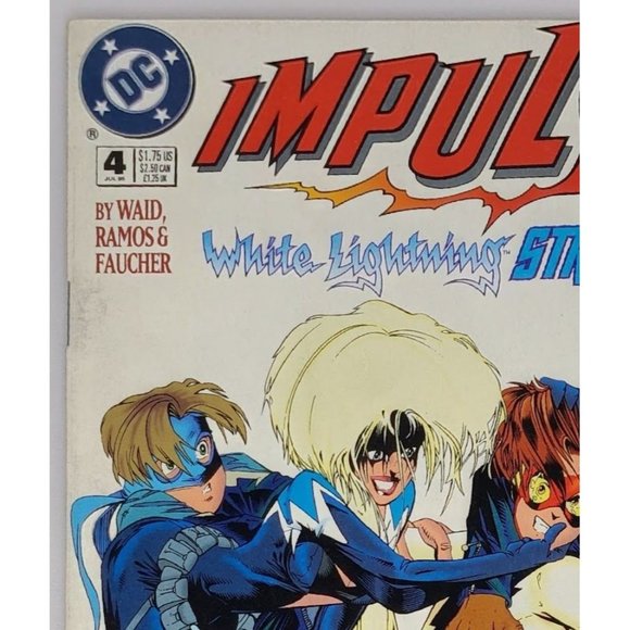 Impulse 4 DC Comics 1995 VG Mark Waid Humberto Ramos - Picture 6 of 14